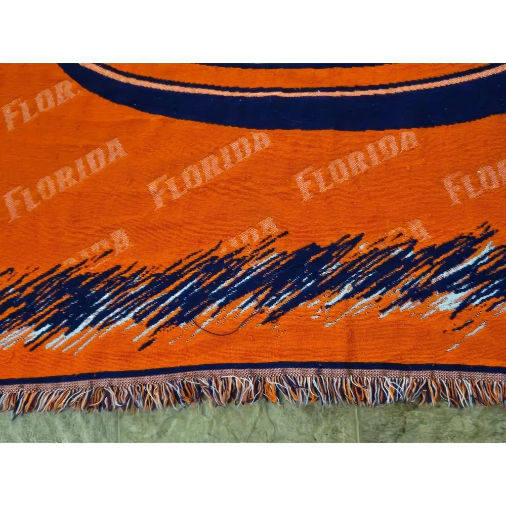 The Northwest Company Vintage Flordia Gators‎ Blanket Throw Sofa Orange Green